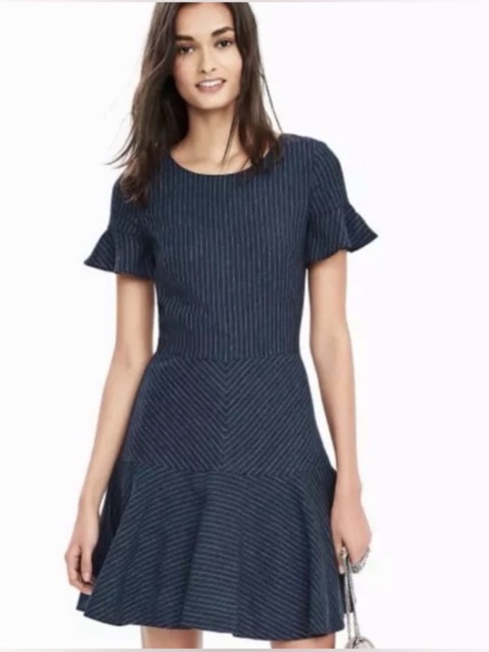 Banana Republic Pin Stripe Dress 6